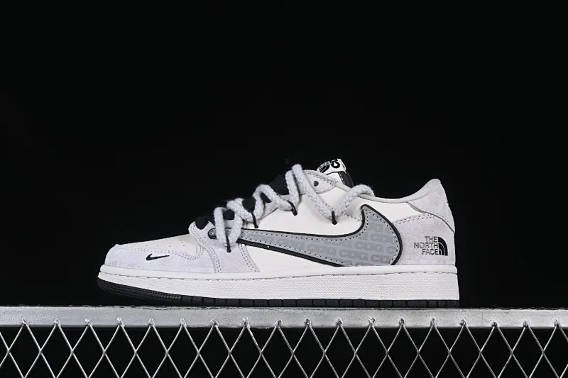 All categories Air Jordan Jordan series basketball shoes Air Jordan 1 Low High-end customized low-top sneakers Travis Scott x Fragment Design x Air Jordan 1 Low OG SP AJ1 Joe 1 Stusi jointly branded Year of the Snake limited edition Double spelled beige and black hook Low-top cultural casual sneakers XX3318-516